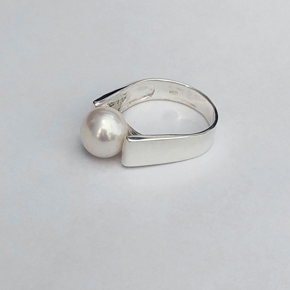 Ring Pearl Plain 10mm