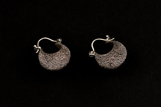 Earring Balinesse Full Jawan 1.5cm - Bambu Silver Jewellry