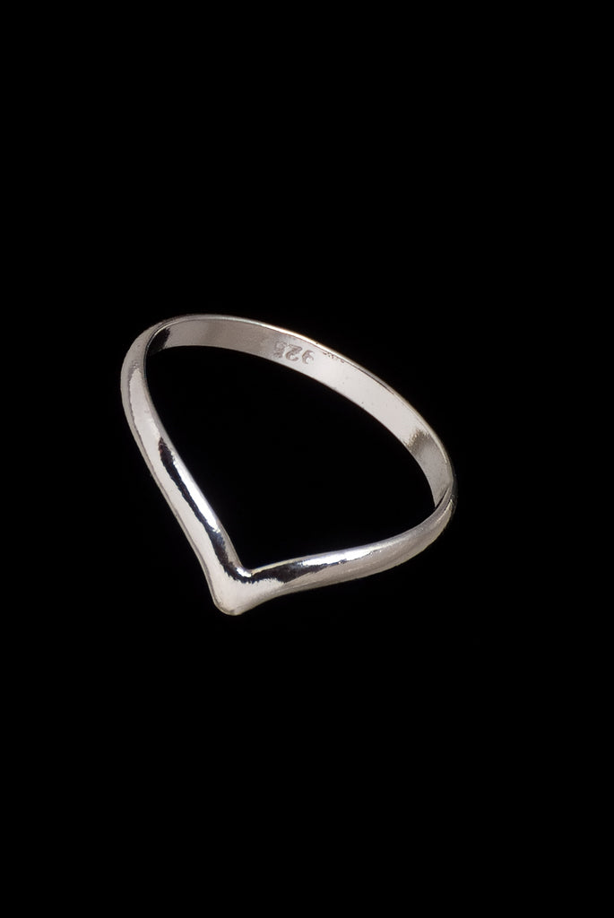 Small Ring Half Triangle - Bambu Silver Jewellry