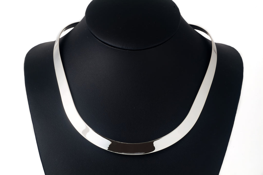 Necklace Coker Plain - Bambu Silver Jewellry