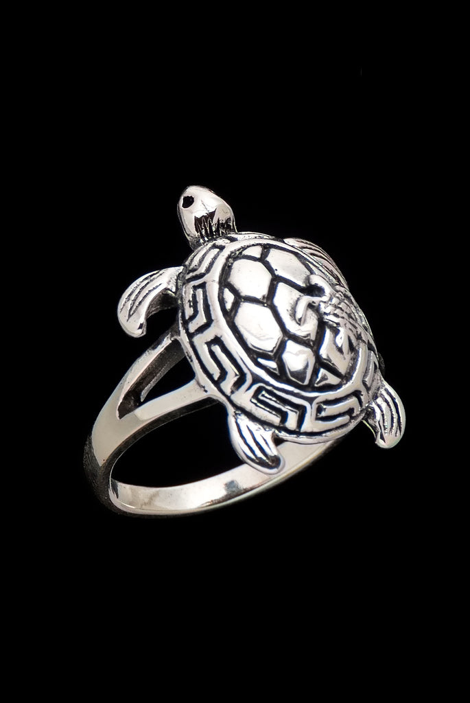 Ring Turtle With Baby Turtle 2 x 2cm – Bambu Silver Jewellry