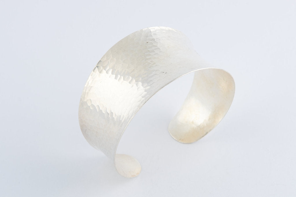 Cuff Hammer Plain - Bambu Silver Jewellry