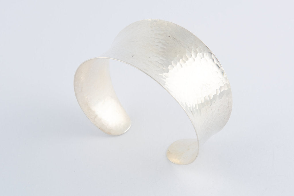 Cuff Hammer Plain - Bambu Silver Jewellry