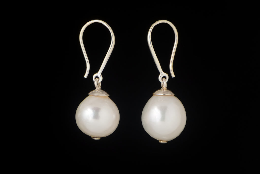 Earring Pearl Basic Hook 13-15mm