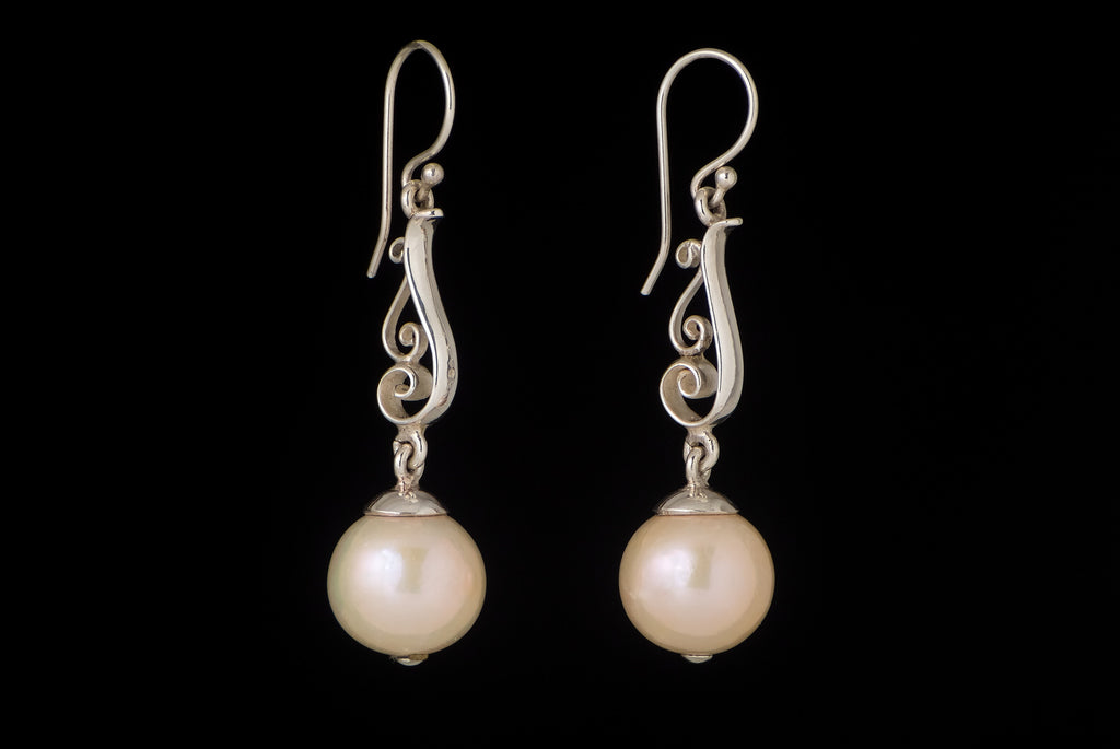 Earring Pearl Art 12mm