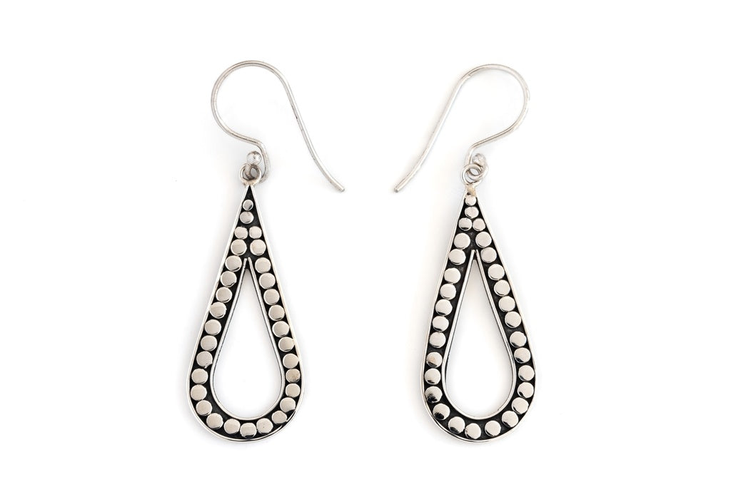 Earring Arma Oval Hole 3.5 x 1.5cm