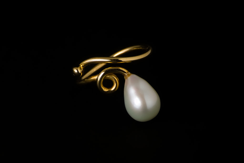 Ring Pearl Abstract Senka 9mm x 2cm