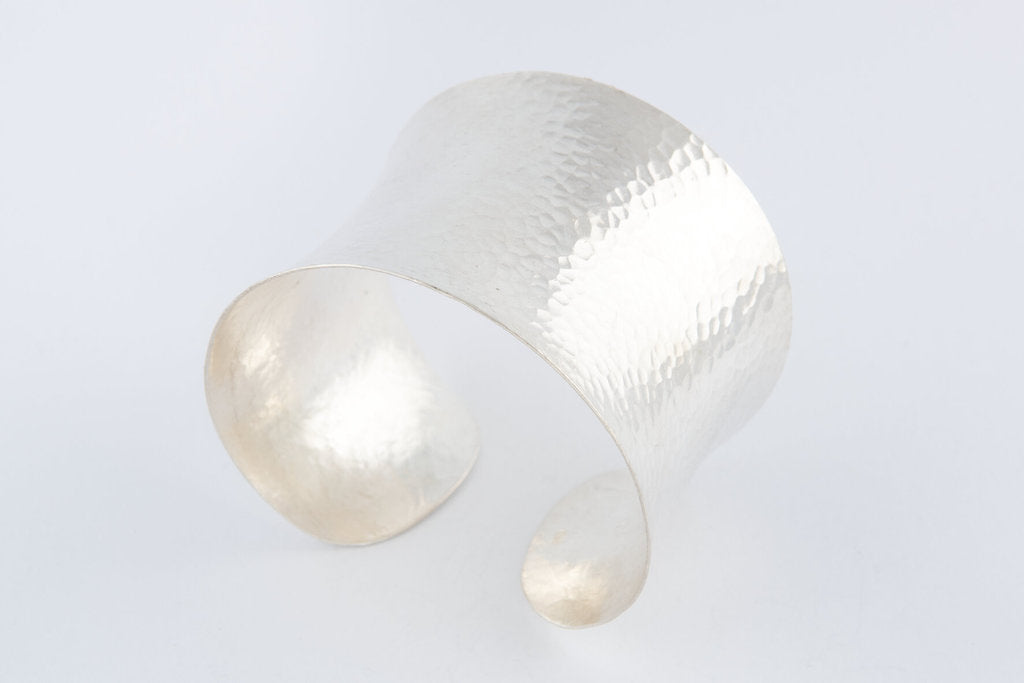 Cuff Hammer Plain - Bambu Silver Jewellry