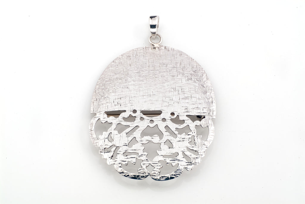 Pendant Rombo Oval - Bambu Silver Jewellry