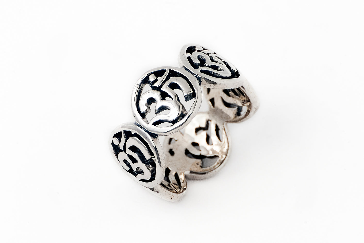 Ring Om Kara India Grand - Bambu Silver Jewellry