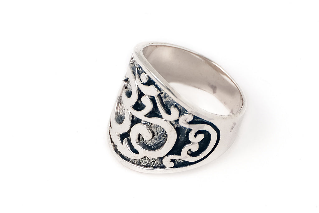 Ring Om India Khun 1.9cm