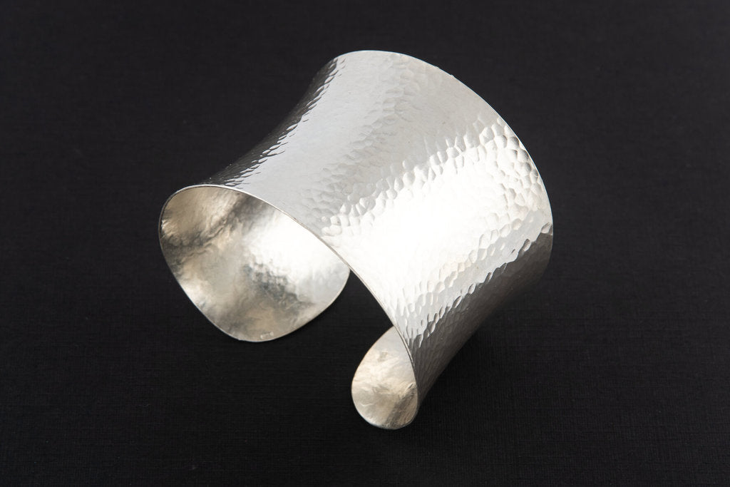 Cuff Hammer Plain - Bambu Silver Jewellry