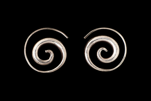 Earring Circle Hills Plain 2cm