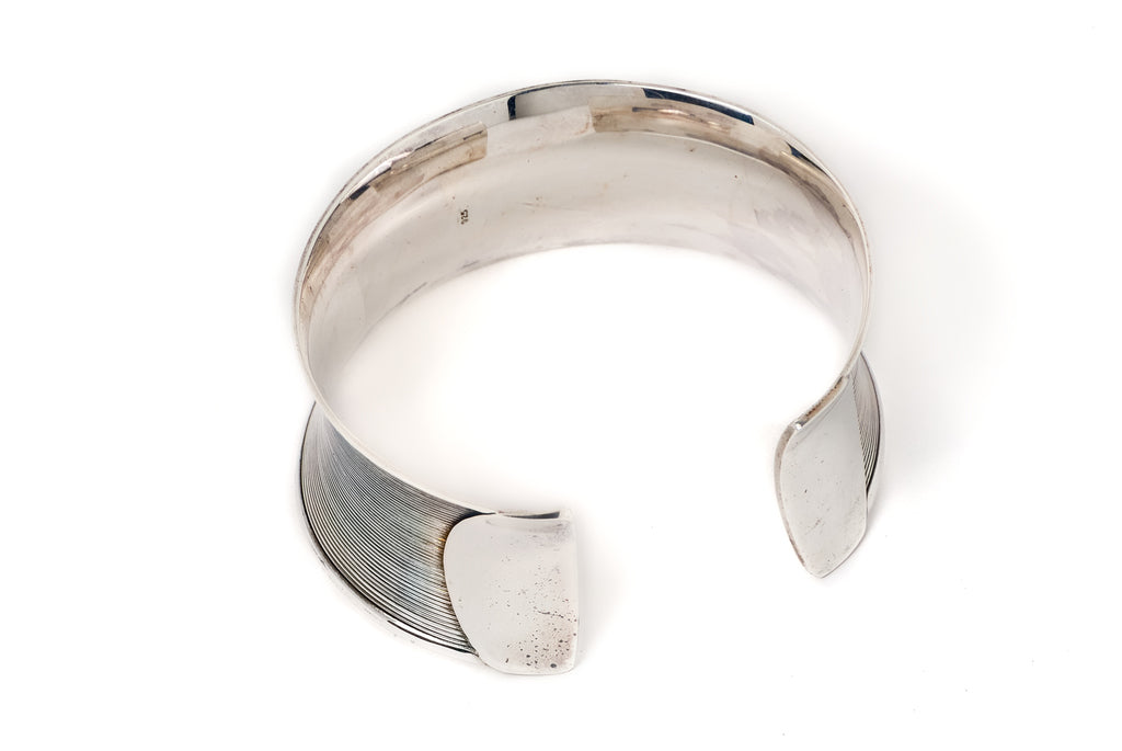 Cuff Kawatan 5cm - Bambu Silver Jewellry