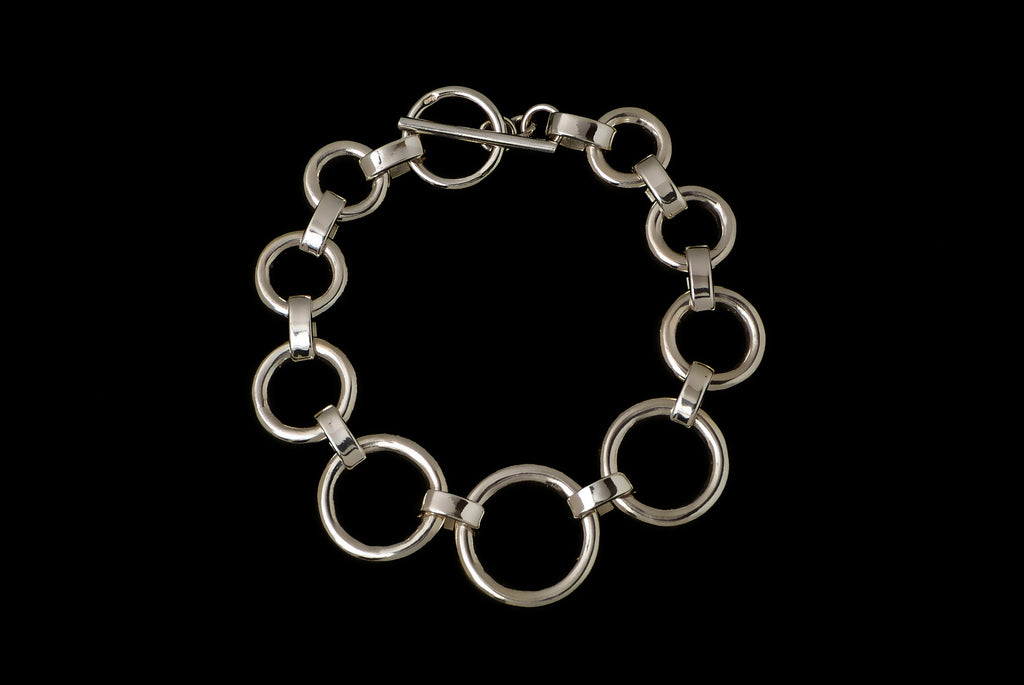 Bracelet Chain Pipe Round - Bambu Silver Jewellry