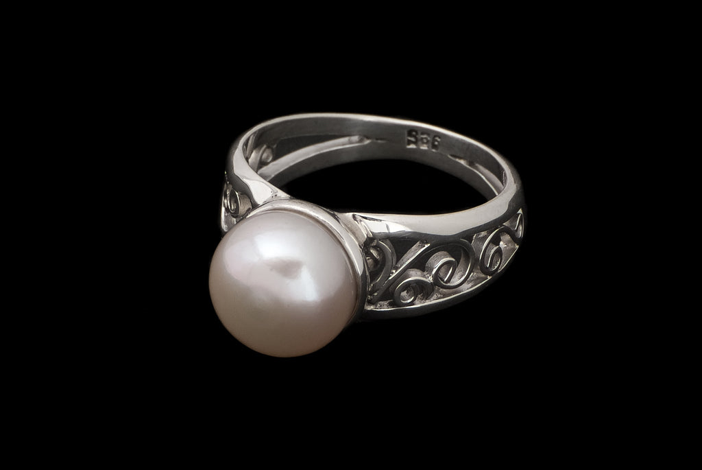 Ring Pearl Bro Décor Small