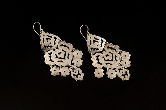 Earring Rombo Sue - Bambu Silver Jewellry