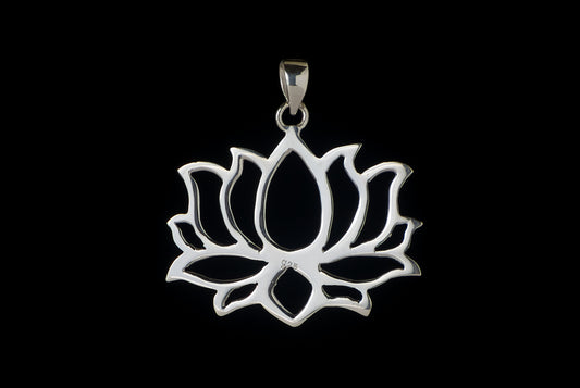 Pendant Lotus - Bambu Silver Jewellry