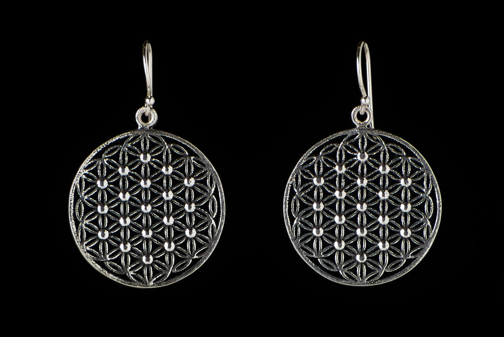 Earring Flower Of Life Sp 2.7cm