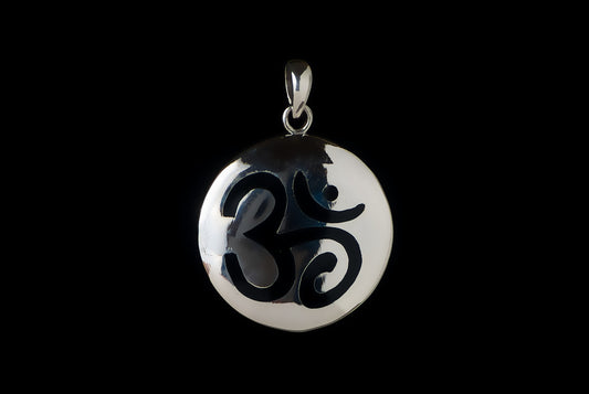 Pendant Om India Grand 2.5cm