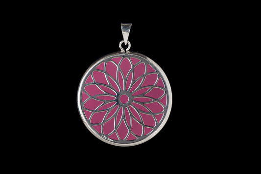 Pendant Lotus With Resin 3.5cm