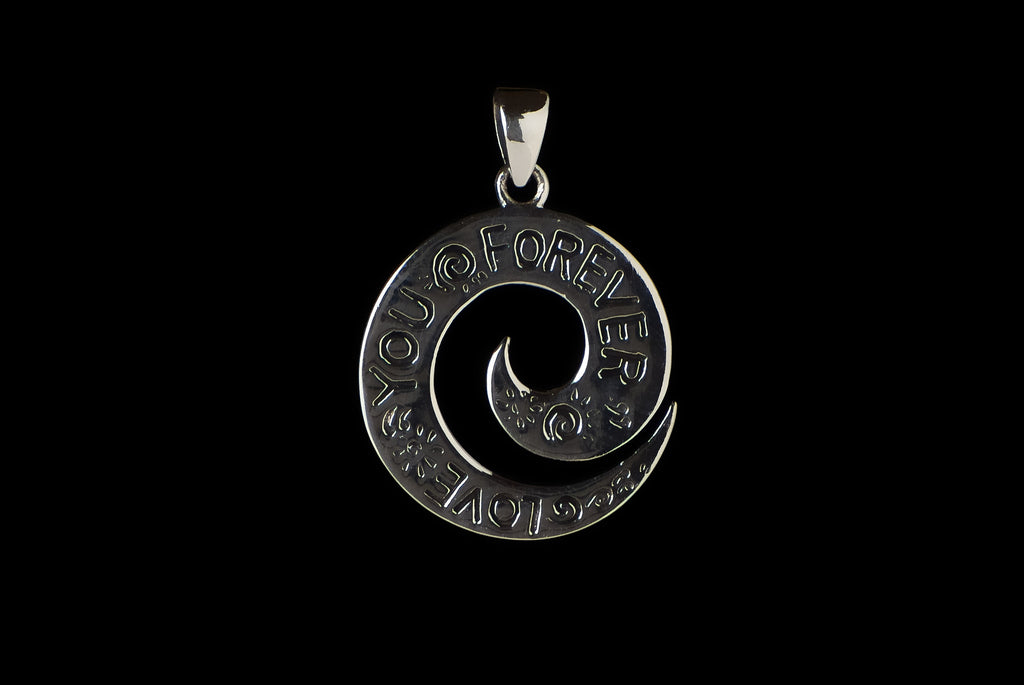 Pendant Circle Forever Young 2cm