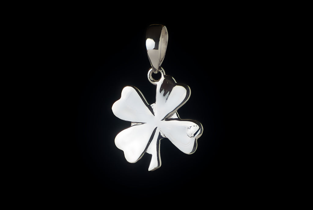 Pendant Clover With Stalk