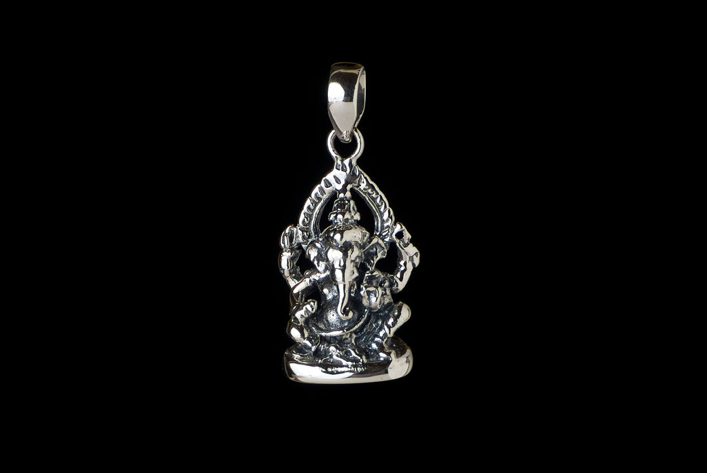 Pendant Ganesha Oxid 1.5cm